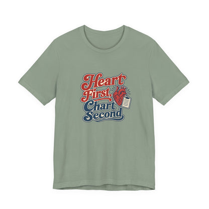 Heart Led Nursing Vintage Shirt