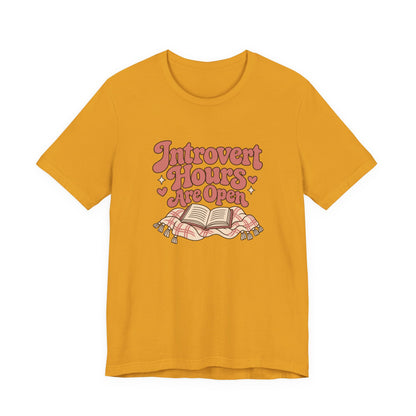Soft Introvert Hours Tee