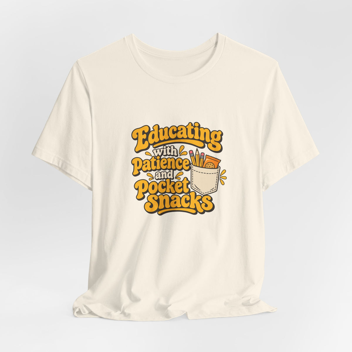 Pocket Snacks Teacher Vintage Tee