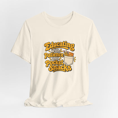 Pocket Snacks Teacher Vintage Tee