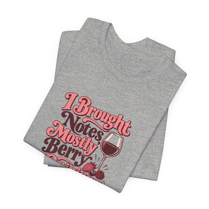 Berry Notes Wine Tasting Tee