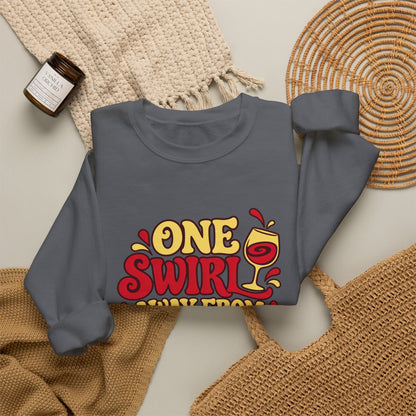 Excellent Decisions Wine Sweatshirt