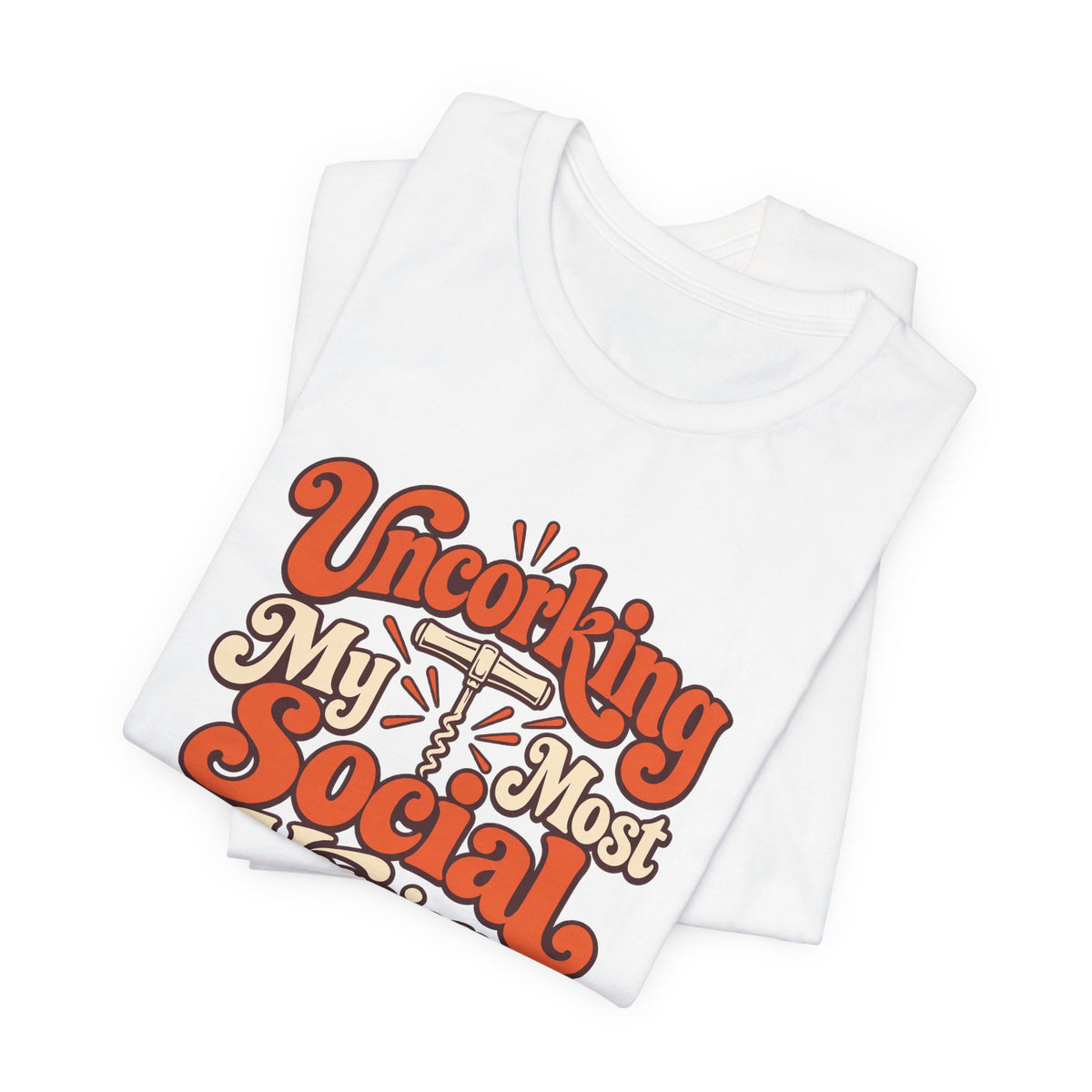 Social Version Wine Shirt