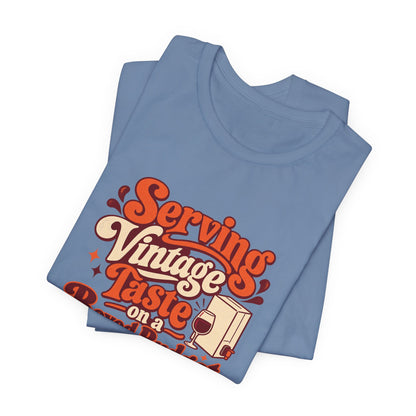 Boxed Budget Wine Tee