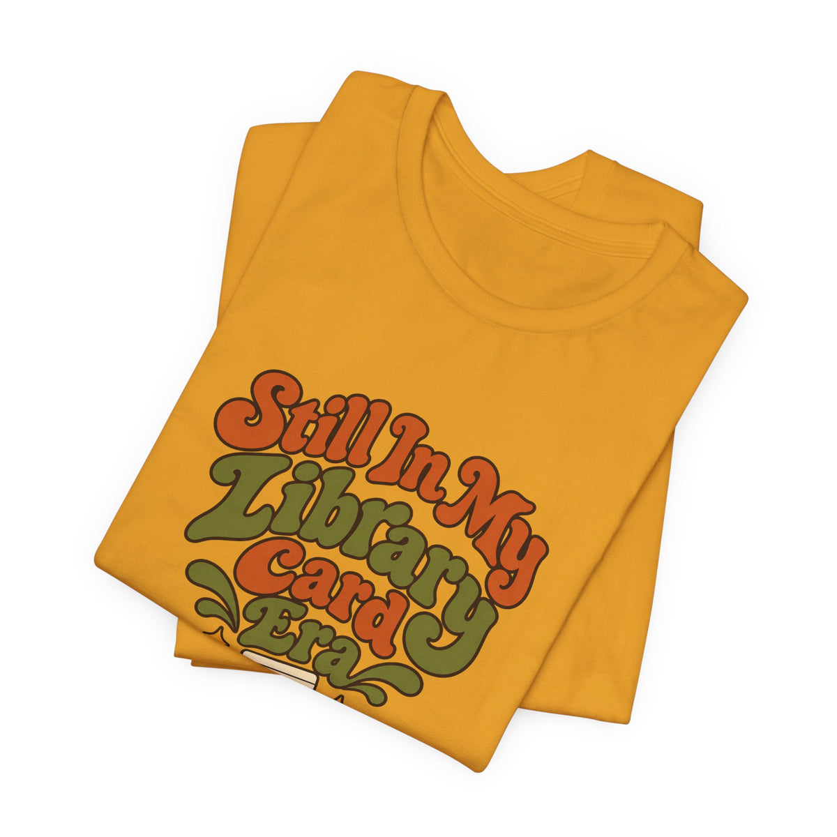 Library Card Era Vintage Tee