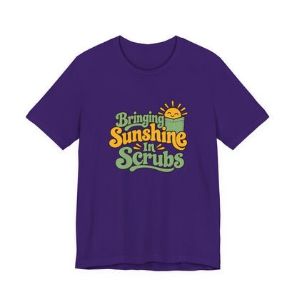Scrubs And Sunshine Nurse Shirt