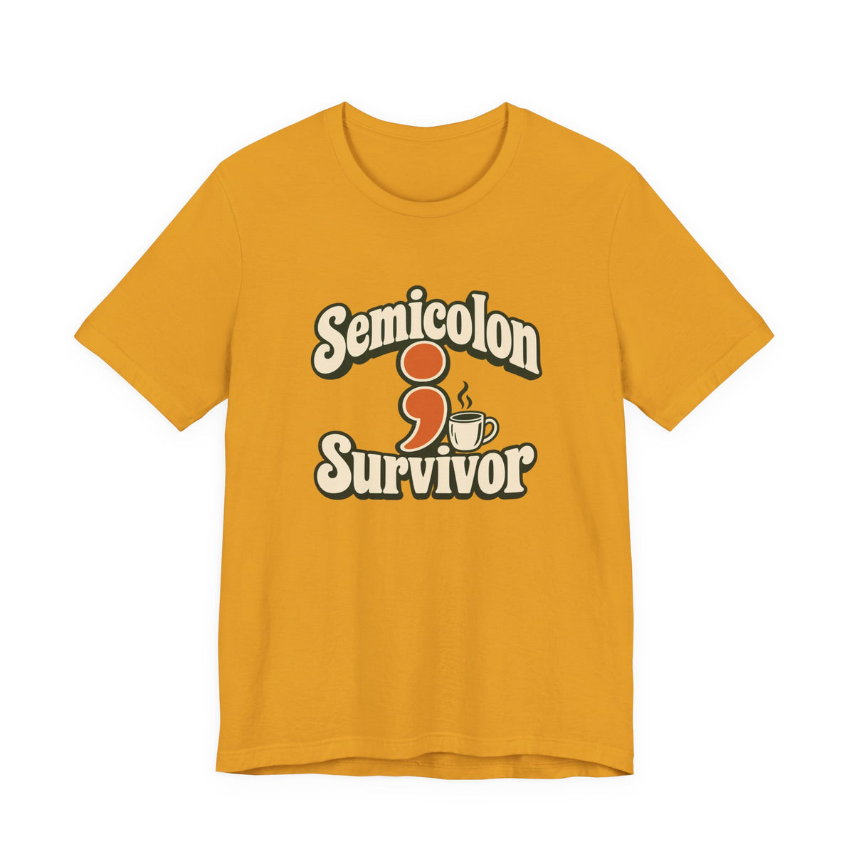 Semicolon Survivor Dev Tee