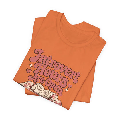 Soft Introvert Hours Tee