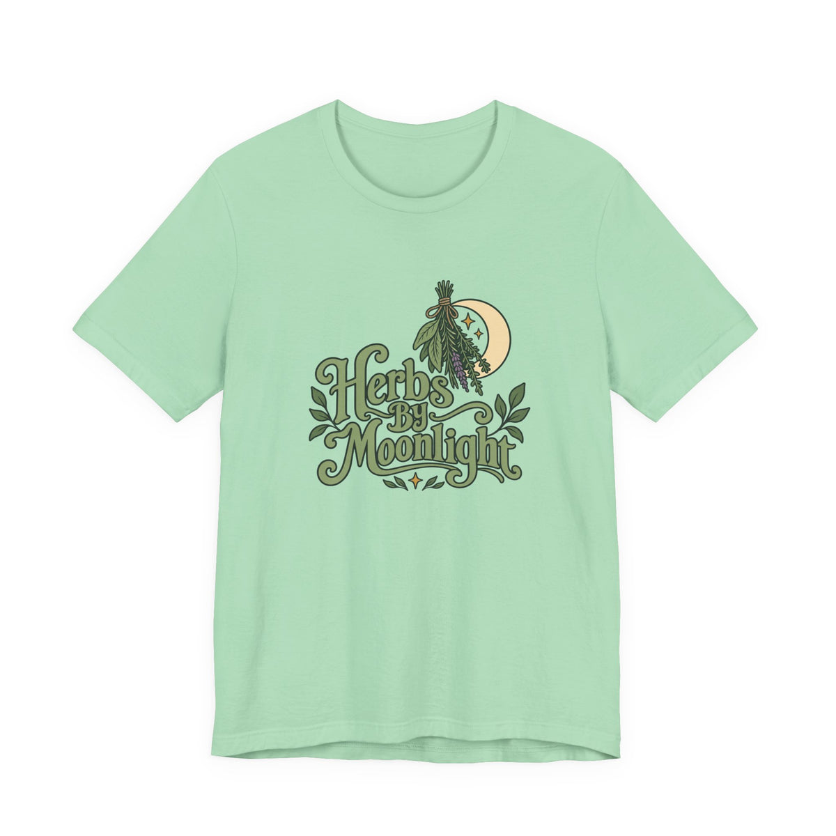 Moonlit Herbs Witchy Tee