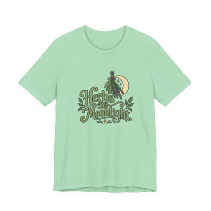 Moonlit Herbs Witchy Tee