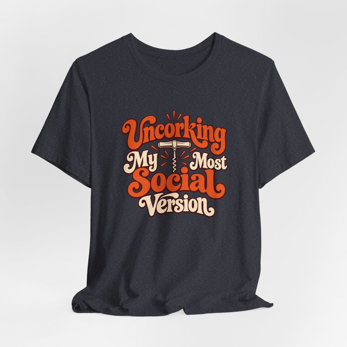 Social Version Wine Shirt
