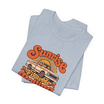Truck Stop Sunrise Vintage Tee