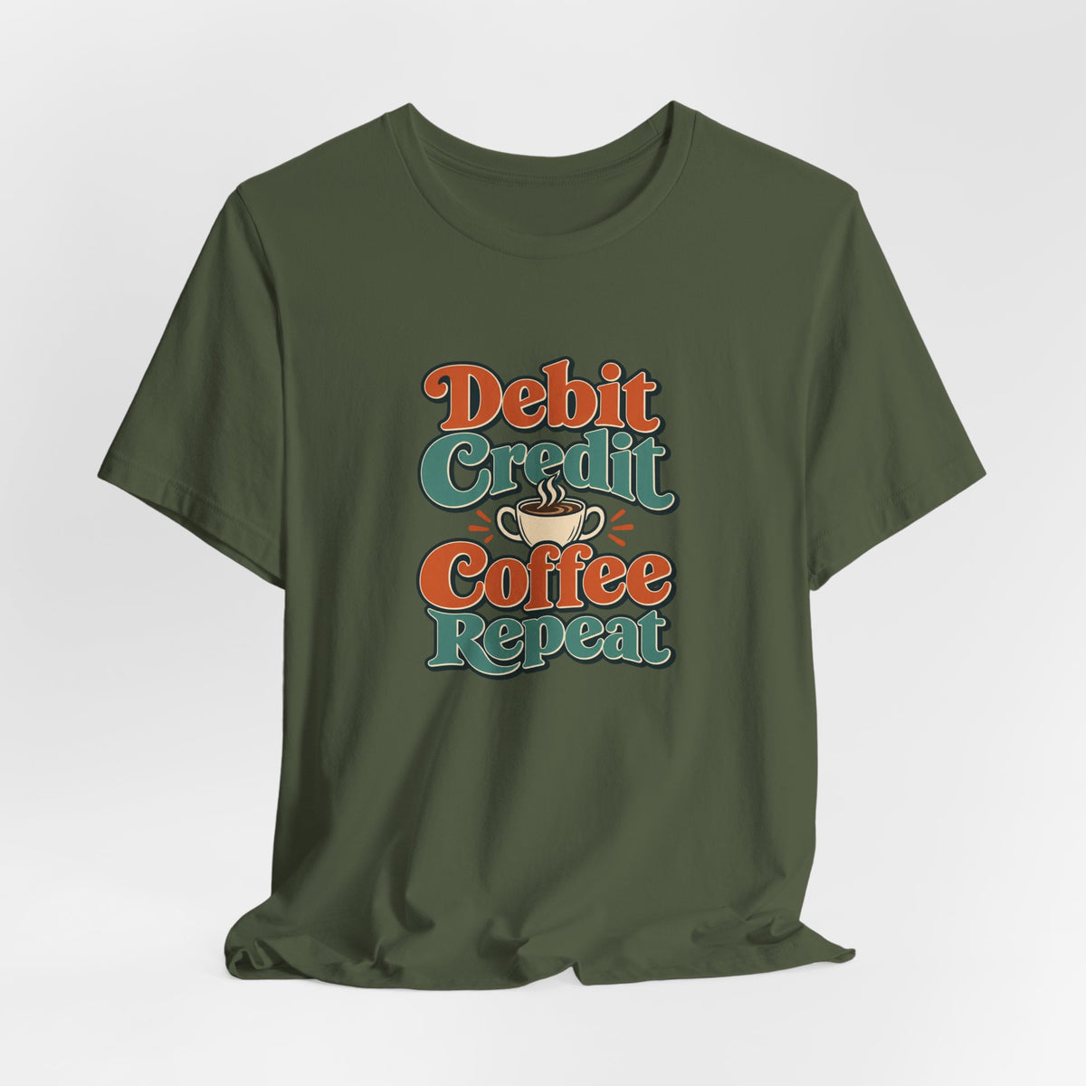 Debits Credits Coffee Tee