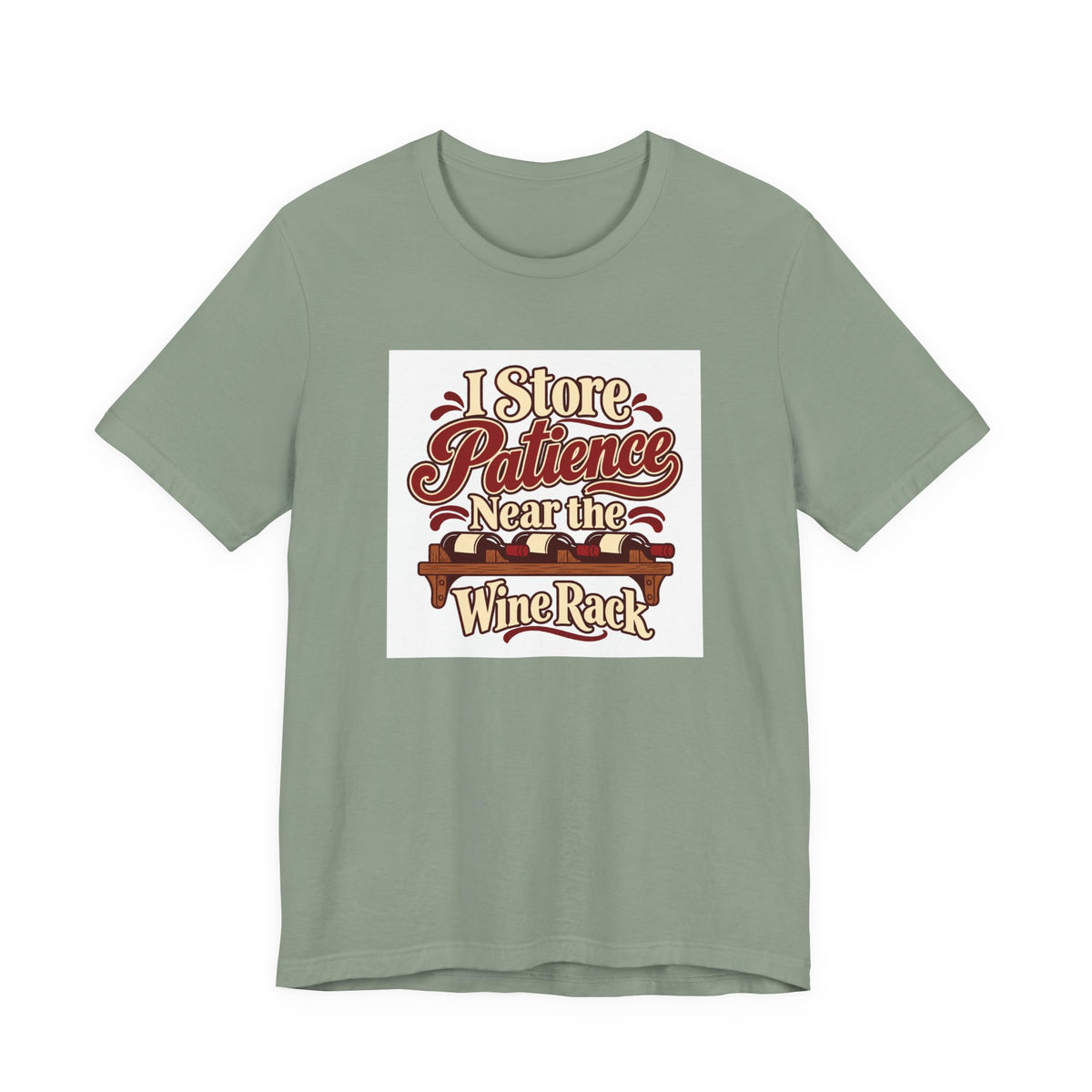 Wine Rack Patience Tee