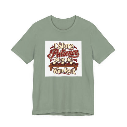 Wine Rack Patience Tee