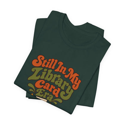Library Card Era Vintage Tee