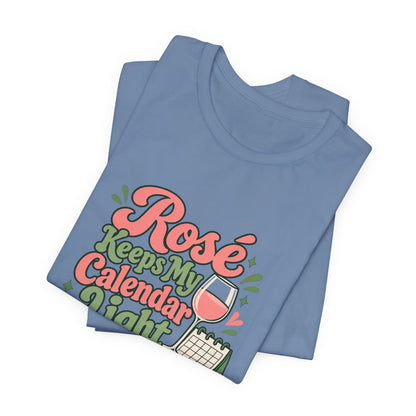 Rosé Calendar Retro Tee