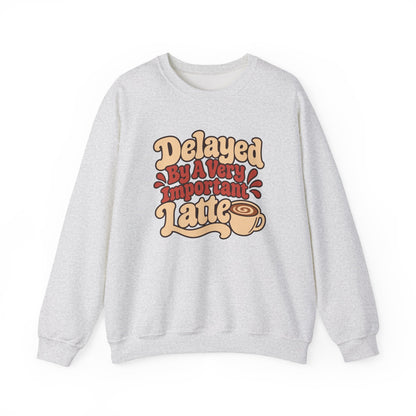 Latte Delay Retro Sweatshirt