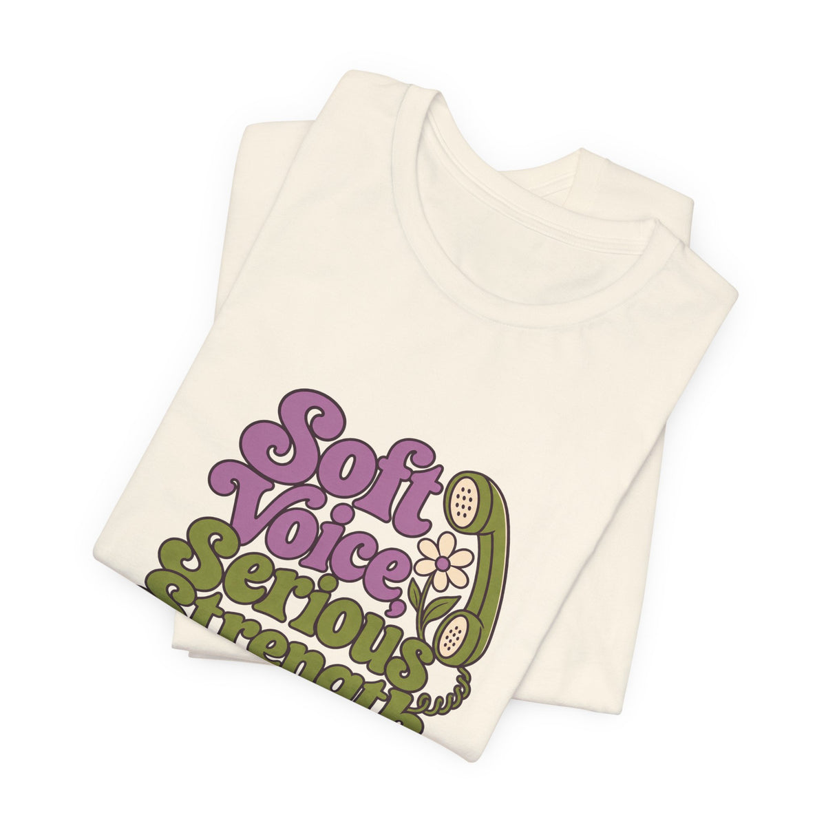 Quiet Strength Nurse Retro Tee