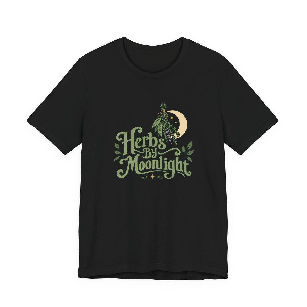 Moonlit Herbs Witchy Tee