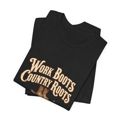 Work Boots Country Roots Tee