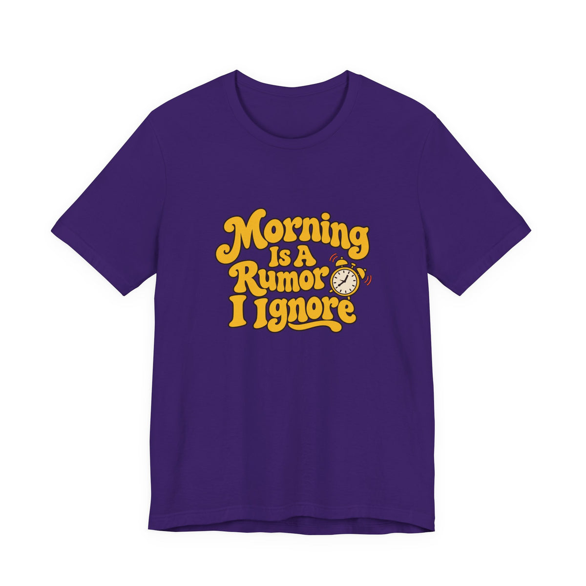 Morning Rumor Retro Humor Tee