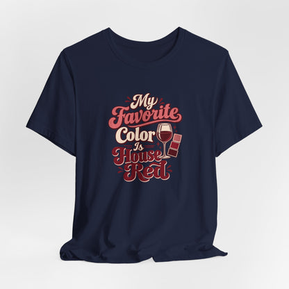 House Red Color Club Tee
