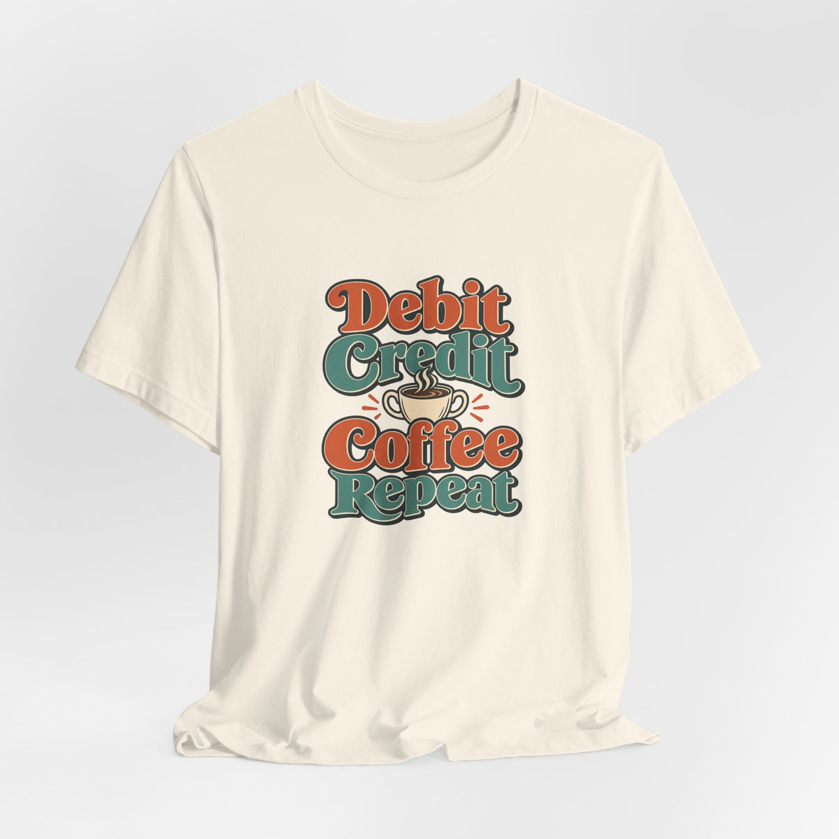 Debits Credits Coffee Tee