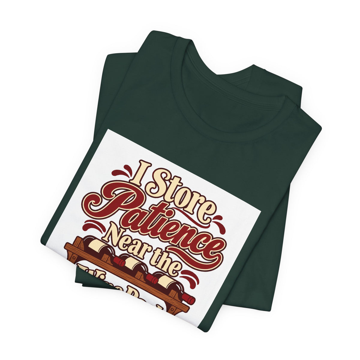 Wine Rack Patience Tee