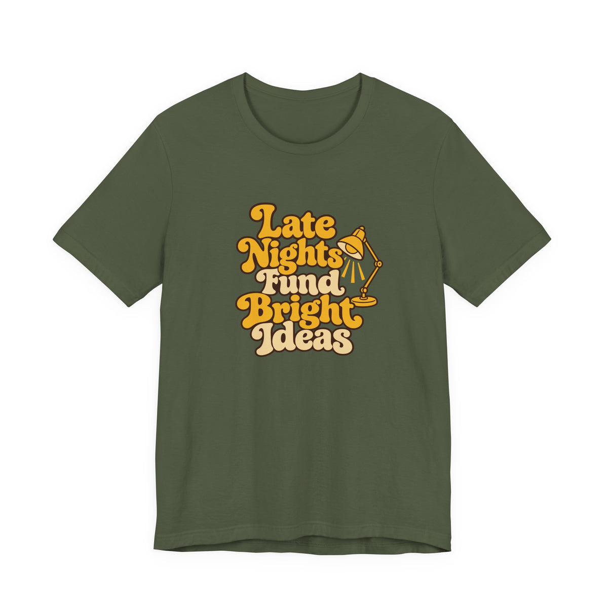 Late Nights Bright Ideas Tee