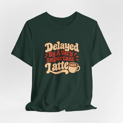 Latte Delay Retro Tee