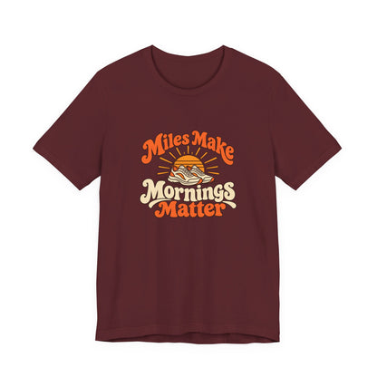 Mornings Matter Runner Retro Tee