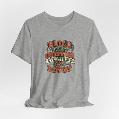 Build Test Repeat Vintage Shirt