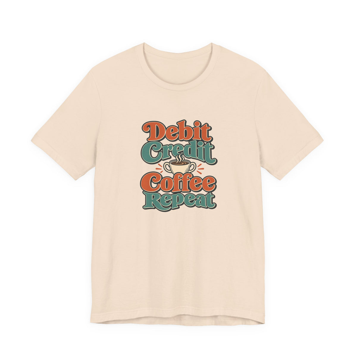 Debits Credits Coffee Tee