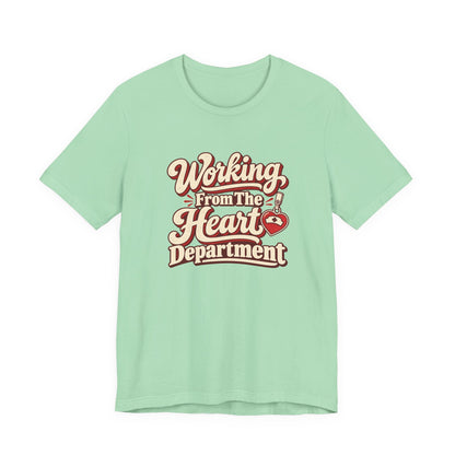 Nurse Heart Department Shirt