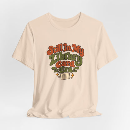 Library Card Era Vintage Tee