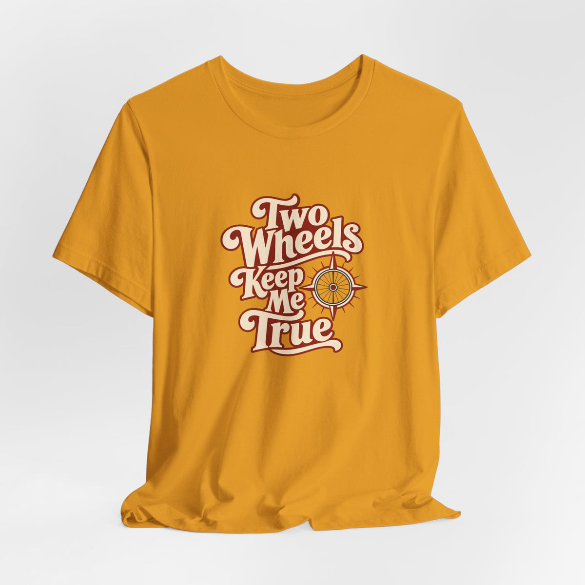 Two Wheels True North Rider Tee