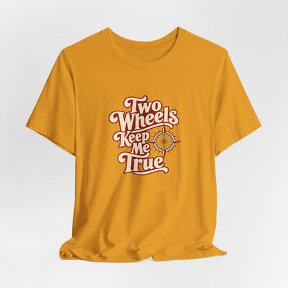 Two Wheels True North Rider Tee