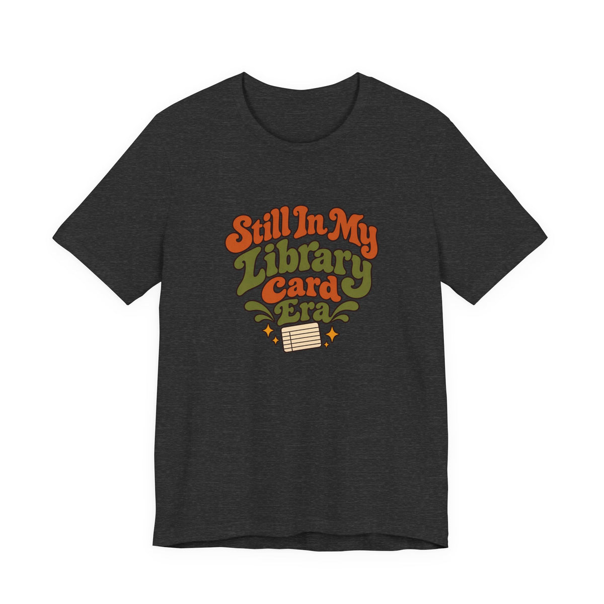 Library Card Era Vintage Tee
