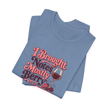 Berry Notes Wine Tasting Tee