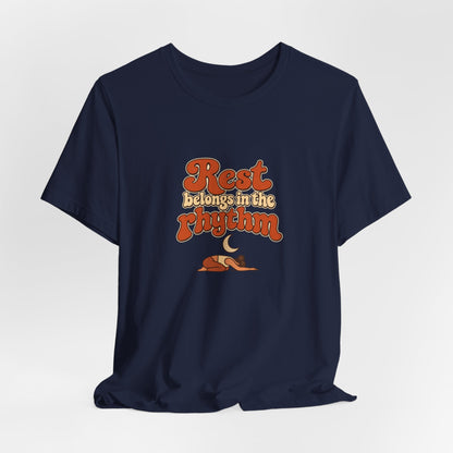 Rest Is Movement Yoga Tee