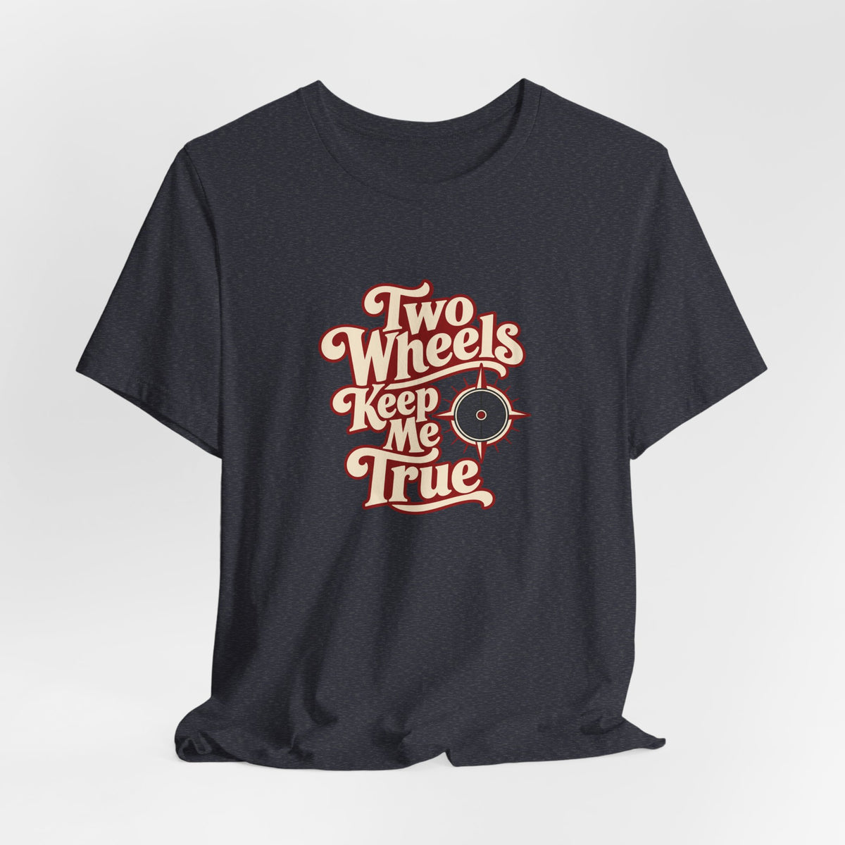 Two Wheels True North Rider Tee