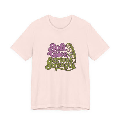 Quiet Strength Nurse Retro Tee