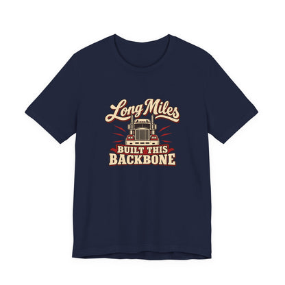 Long Haul Backbone Vintage Trucker Tee