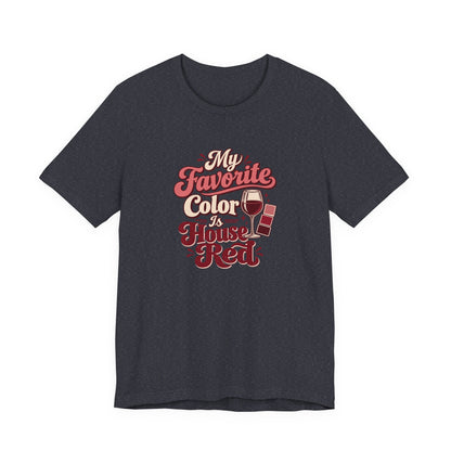 House Red Color Club Tee
