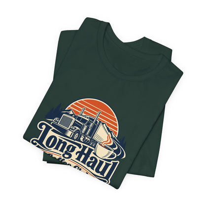 Long Haul Coffee Trucker Tee