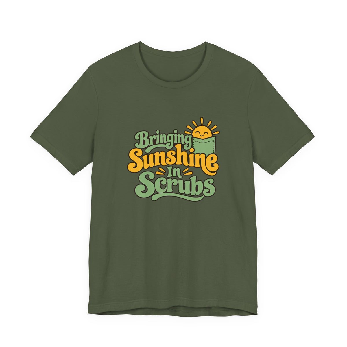 Scrubs And Sunshine Nurse Shirt