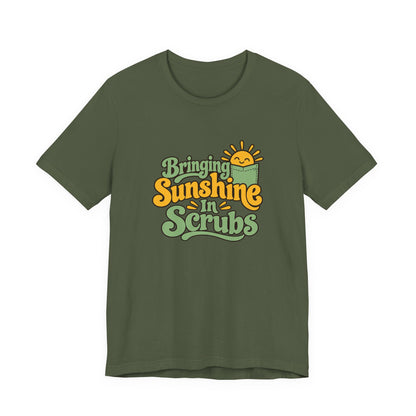 Scrubs And Sunshine Nurse Shirt