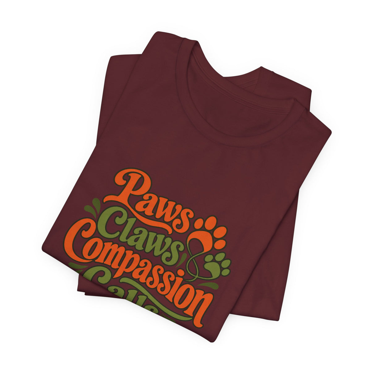 Paws Claws Compassion Vet Tee