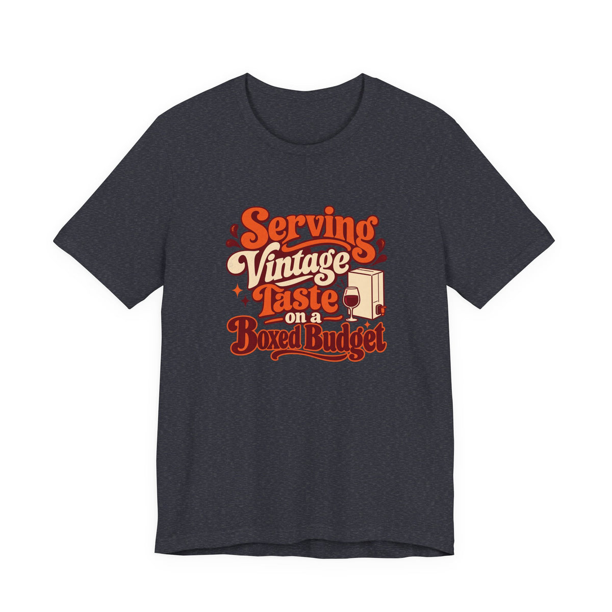 Boxed Budget Wine Tee